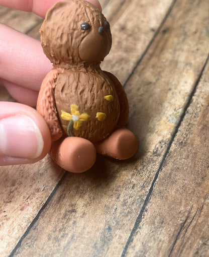 Cute Small Teddy Bear Figurine