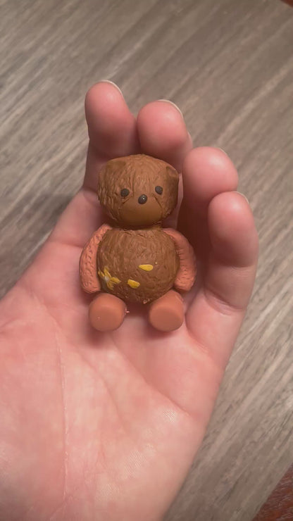 Cute Small Teddy Bear Figurine